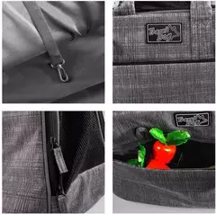 BOLSO TRANSPORTE PARA PERROS/GATOS AFP 43X25X26 CM - tienda online