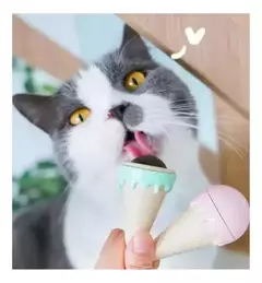 JUGUETE CATNIP BALL HIERBA GATERA HELADO BOLA - comprar online