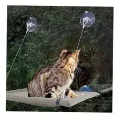CAMA CUNA GATOS VENTANA