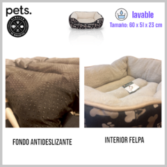 DOGIT DREAM WELL MOISES RECTANGULAR ANTIDESGARRO NEGRO en internet