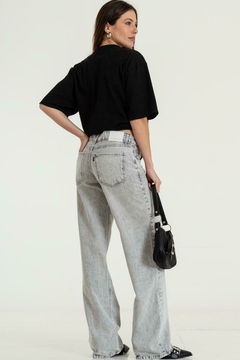 Wide leg tiro bajo S Tasika - comprar online