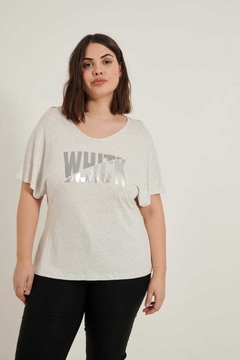 REMERA WHITE KURVEN - comprar online