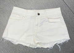 SHORT BLANCO TIRO BAJO