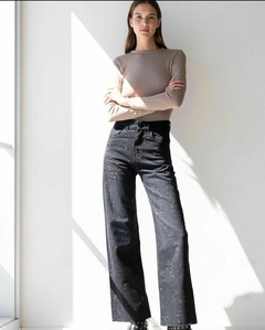 WIDE STRASS BLACK - comprar online