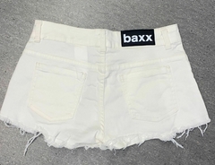 SHORT BLANCO TIRO BAJO - comprar online