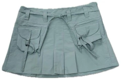 FALDA COMBUSTION NENA TABLAS CON BOLSILLO CARGO (CB2597216)