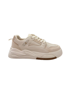 ZAPATILLA WAKE CORDON URBANA 35-40 BEIGE (WK343/1BE)