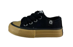 ZAPATILLA RAVE CORDON CON PUNTERA LONA 21-26 NEGRO CREPE (RA998NCR) - comprar online