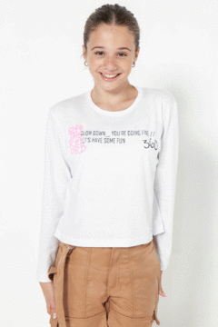 REMERA COMBUSTION M/L NENA MARIGOLD BLON DOWN (CB2491405) - comprar online