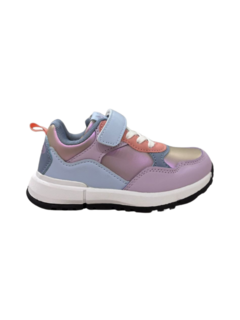 ZAPATILLA WAKE CORDON DEPORTIVA ABROJO ELASTICO 28-34 VIOLETA (WK303/1VI)