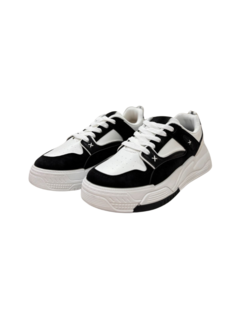 ZAPATILLA WAKE CORDON URBANA 35-40 NEGRO BLANCO (WK343/1NBL) en internet