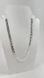 CHOKER PRATEADA MALHA ESCAMAS BANHO DE PRATA