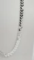CHOKER PRATEADA MALHA ESCAMAS BANHO DE PRATA - comprar online