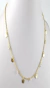 CHOKER CHAPINHAS E ZIRCÔNIAS BANHADA À OURO 18K
