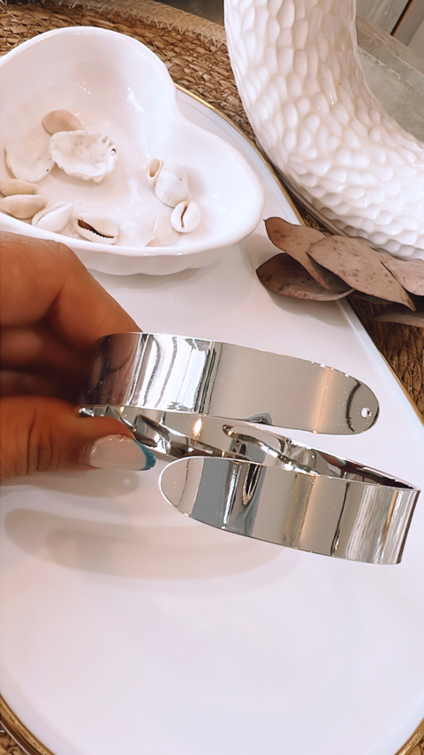 Brazalete Hades plateado