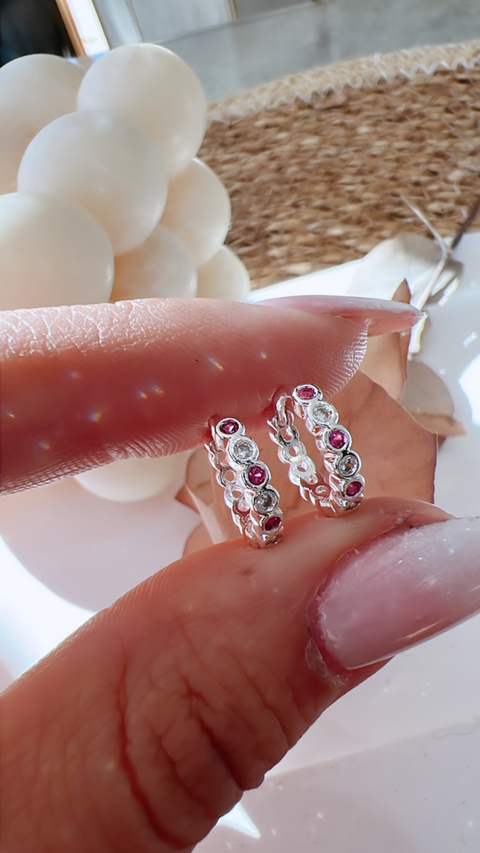 AB Aros Argolla Pink Glowy