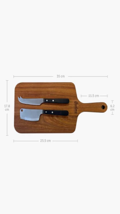 Set de queso tabla cuchillo y Acha hudson - NikkoBazar