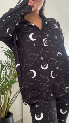 Camisero Cielo Negro - Ríe Alba