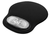 Mousepad con Gel liso negro