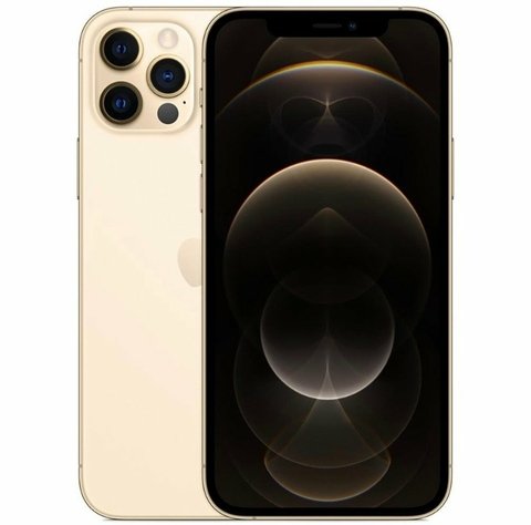 iPhone 12 Pro 128GB Dourado Tela de 6,1", Câmera Tripla de 12MP, iOS