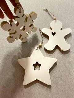 Figuras Decorativas De Navidad En Madera Mdf - comprar online
