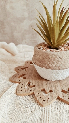 Bandeja madera Deco - comprar online