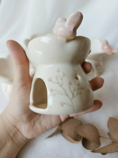 Hornito con pajaritos y florcitas pintadas - tienda online