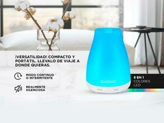 Difusor Humidificador Aromatizante Portatil con Luz