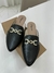 Mule bico fino preto - comprar online
