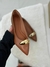 sapatilha bico fino caramelo - forma pequena - We Love Shoes