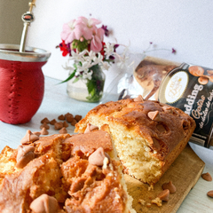 Pudding gotas de dulce de leche