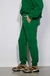 Pantalón frisado verde - Glamurbano