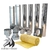 KIT COMPLETO ACCESORIOS ACERO INOXIDABLE INSTALACIÓN SALAMANDRA SALIDA 6" PARED - comprar online