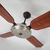 VENTILADOR ACERO / MADERA CEDRO - comprar online