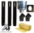KIT BÁSICO ACCESORIOS ENLOZADOS INSTALACIÓN SALAMANDRA SALIDA 8" PARED