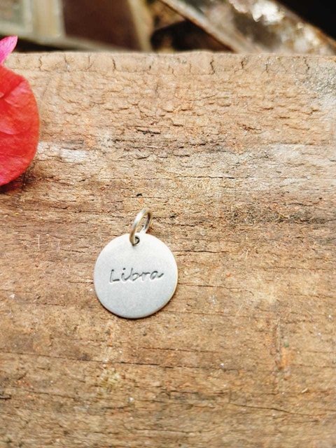 Pingente Libra - Constelação