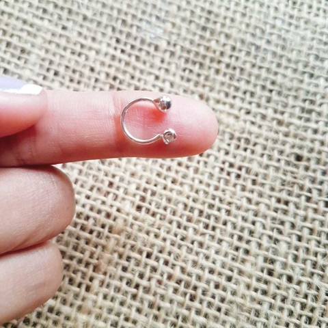 Piercing fake - ponto de Luz