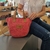Cartera Cuero Bombin Chico