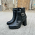 Bota Vestir Cuero 8574