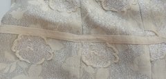 Vestido De Verano Beige Con Brillito Importado. Dkny