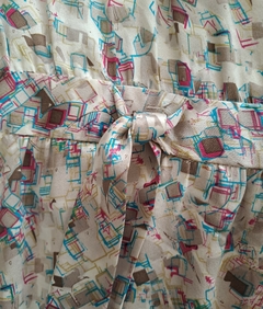Imagen de Vestido Estampado De Seda Importado. Joseph