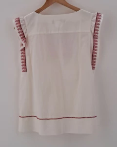 Blusa De Verano Bordada Importada. Max Mara en internet