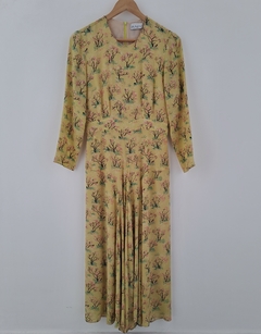 Maxi Vestido Estampado De Media Estación Importado. Raey - Las 4 estaciones Vintage