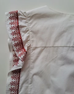 Blusa De Verano Bordada Importada. Max Mara