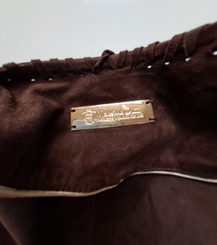 Chaqueta De Gamuza Marrón Importada. Massimo Dutti - Las 4 estaciones Vintage