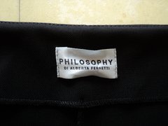 Vestido Negro Importado. Philosophy Di Alberta Ferretti - Las 4 estaciones Vintage