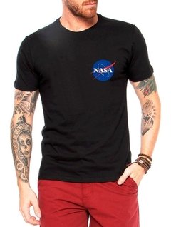 Camiseta Nasa Mini Masculina Blusa Tumblr Personalizada Logo