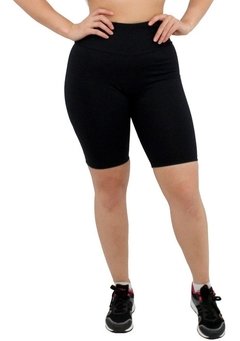 Bermuda Feminina Ciclista Cinza Fitness Mescla Academia - Anuncio Clothing