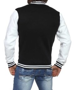 Jaqueta College Letra S Masculino Feminino Moletom - comprar online
