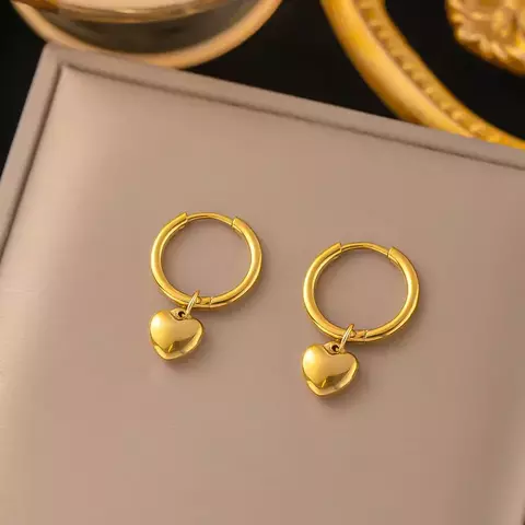 Aretes corazón